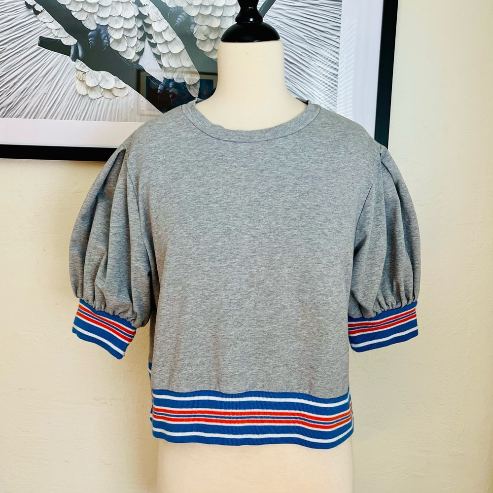 Moelleux 70’s Inspired Cropped Top